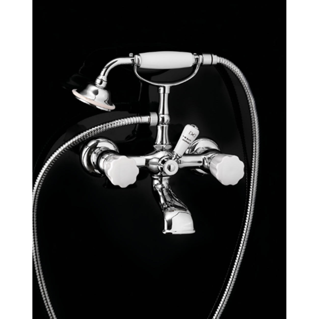 Devon&Devon Morris, Groupe baignoire murale avec douchette et flexible