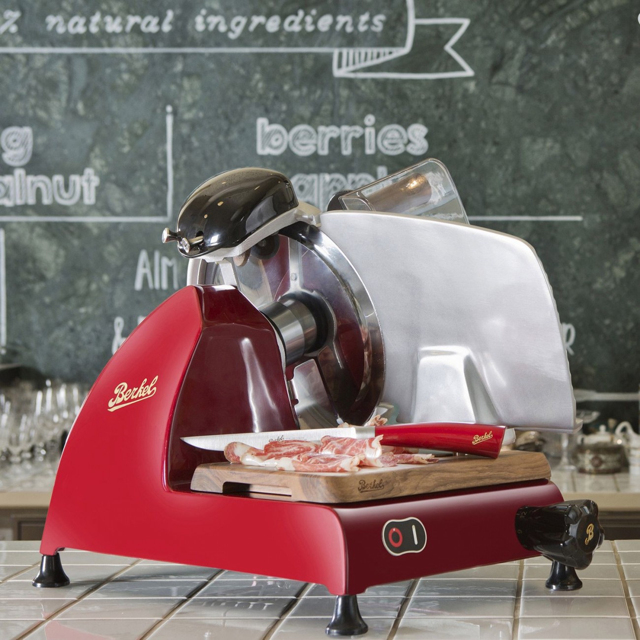 Berkel Domestic Slicer RED LINE 250 RED