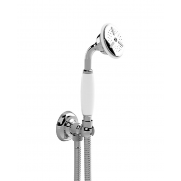 Devon&Devon Morris, Flexible shower with wall hook and water connection