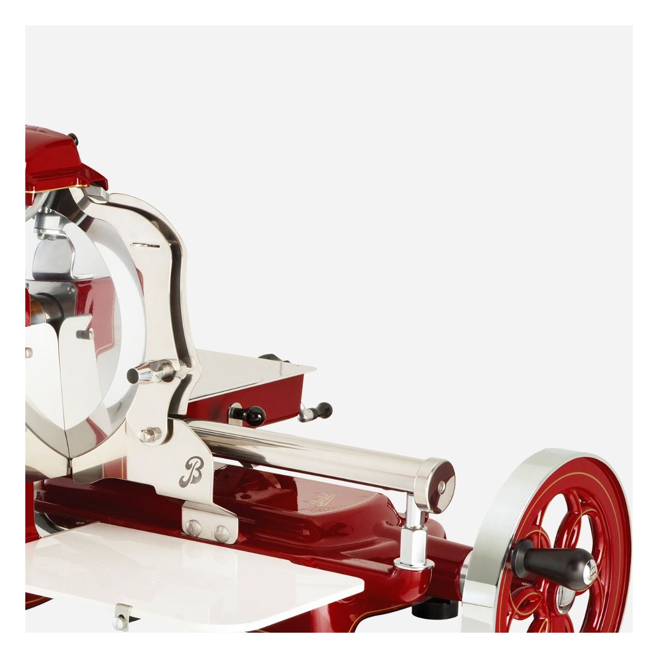 Berkel Trancheuse manuelle à volant dinertie B3 rouge