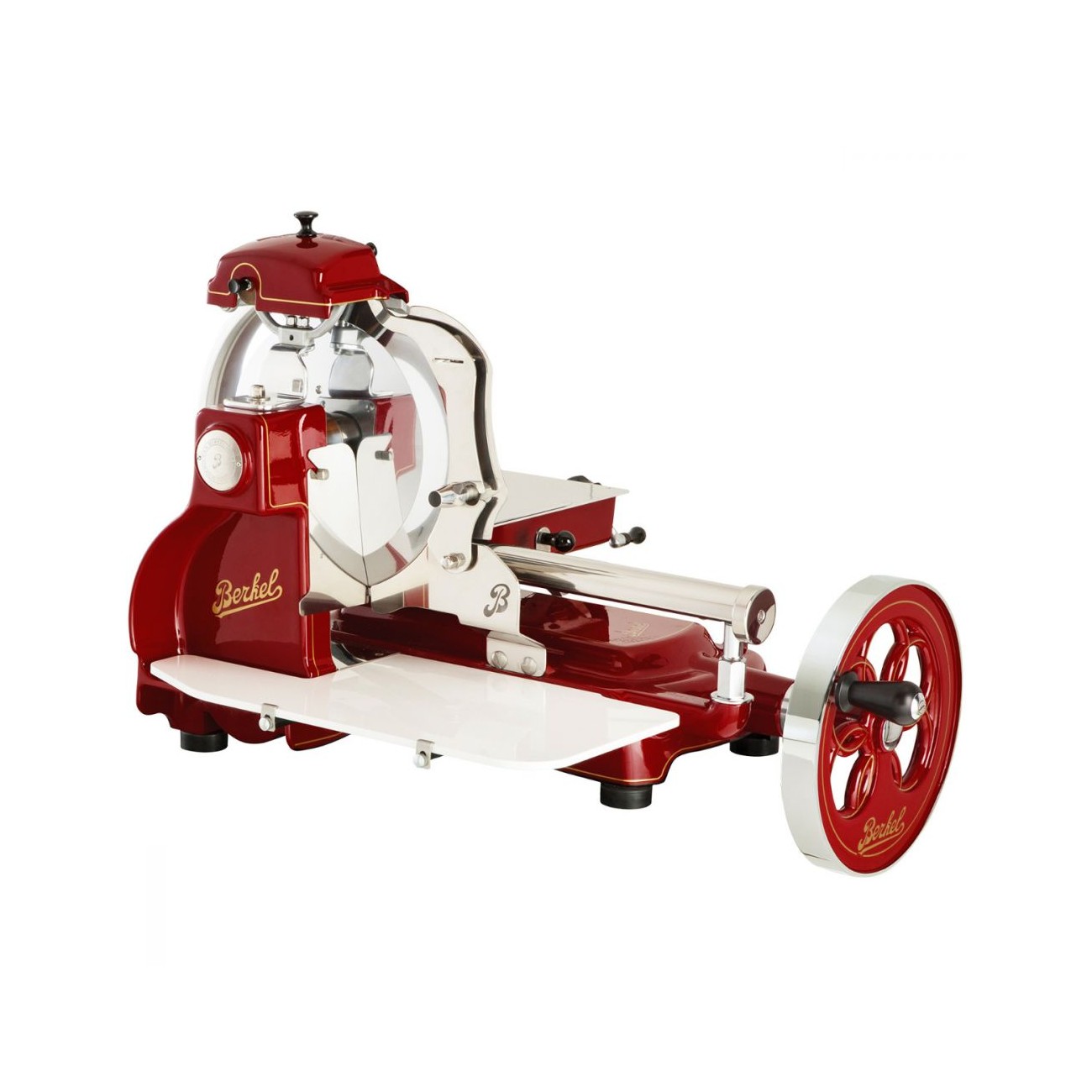 Berkel Trancheuse manuelle à volant dinertie B3 rouge