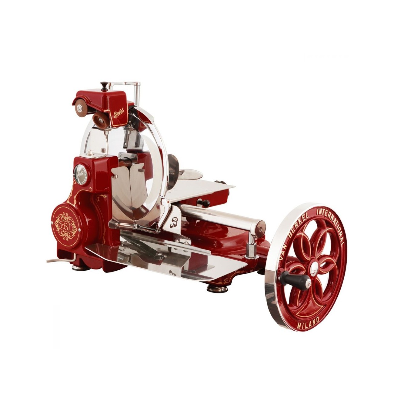 Berkel trancheuse manuelle à volant B114 ROUGE