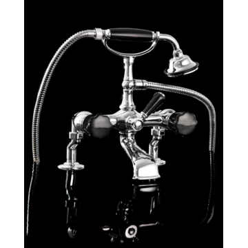 Devon&Devon Black Morris, Tub assembly for bordovasca with shower and flexible