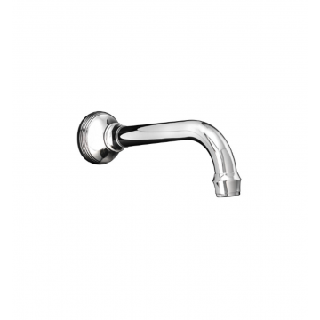 Devon&Devon Black Morris, Wall mounted single spout for washbasin
