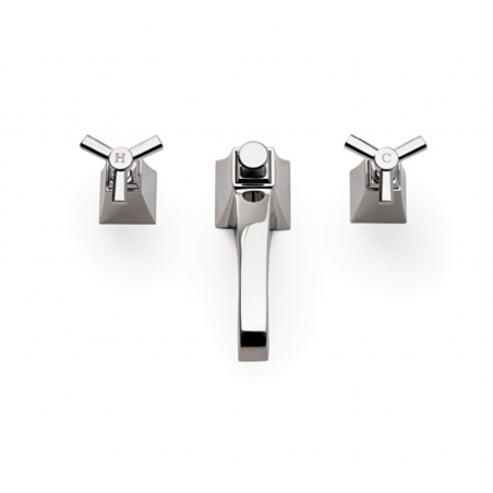 Devon&Devon Time, Batteria lavabo 3 fori con saltarello