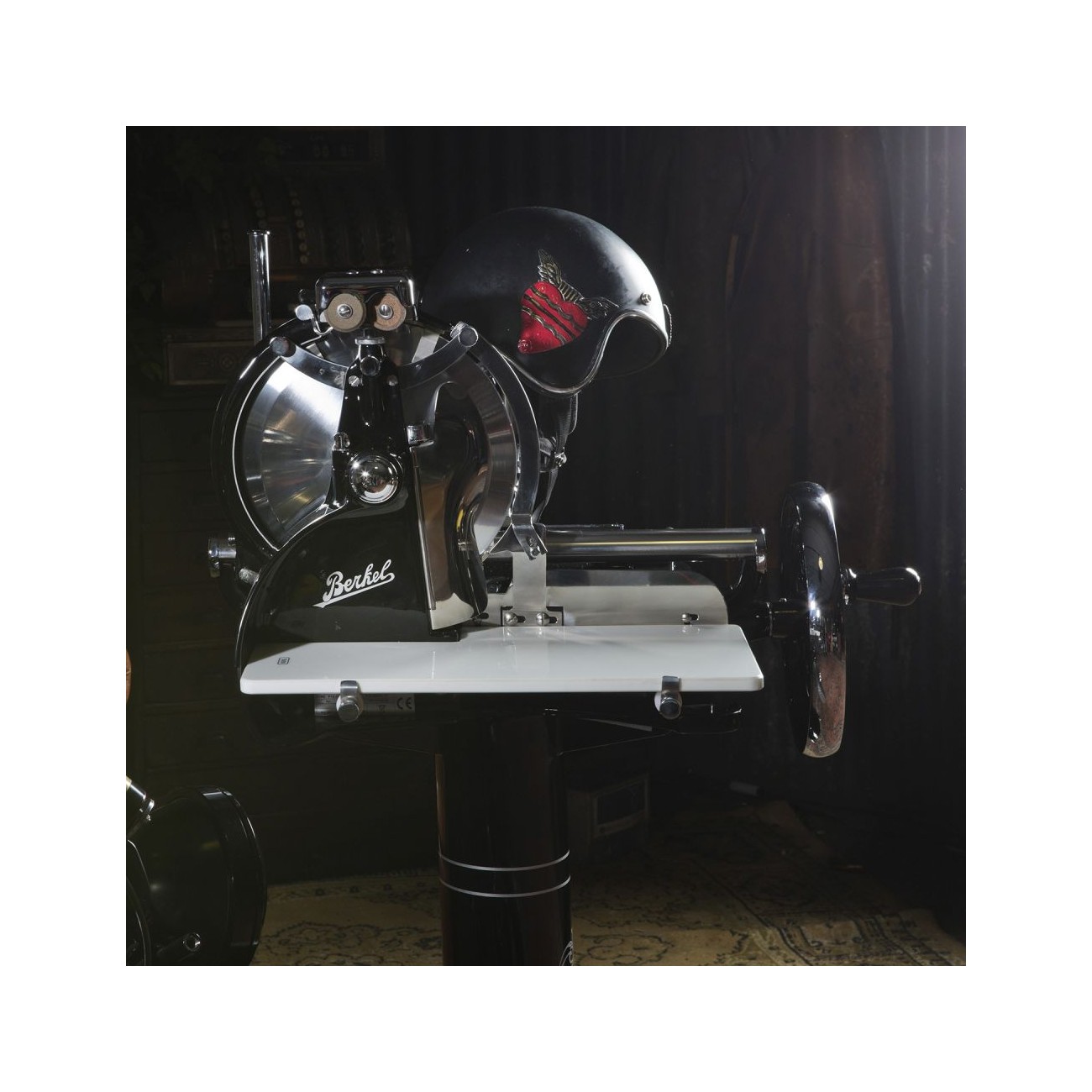 Berkel affettatrice manuale a volano P15 NERO