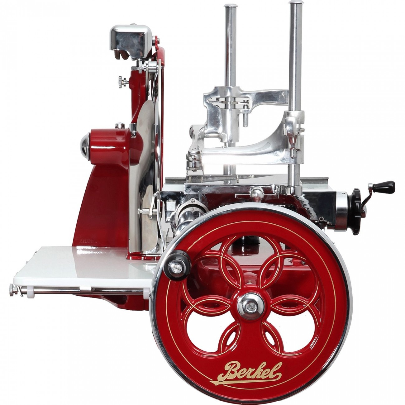 Berkel trancheuse manuelle à volant dinertie P15 rouge
