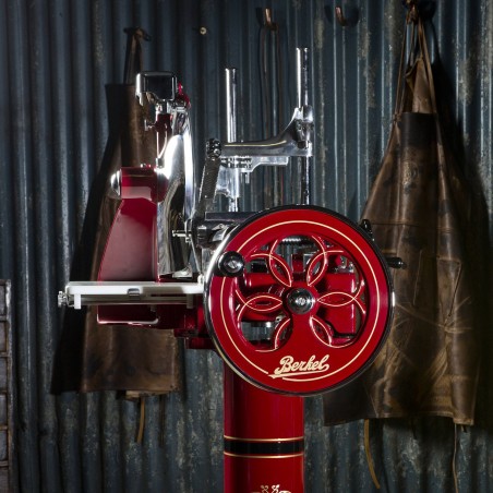 Berkel manual flywheel slicer P15 red