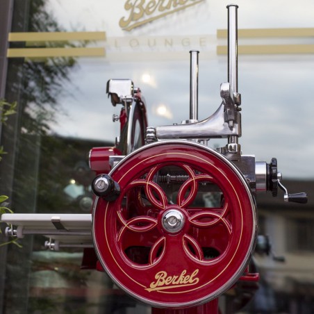 Berkel trancheuse manuelle à volant dinertie P15 rouge