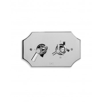 Devon&Devon Time, Built-in 2-way thermostatic mixer