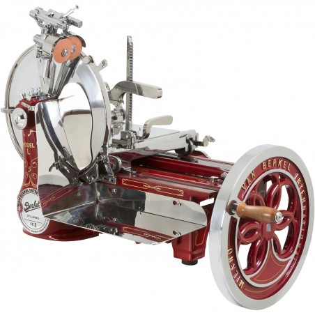 Berkel trancheuse manuelle à volant L16 rouge