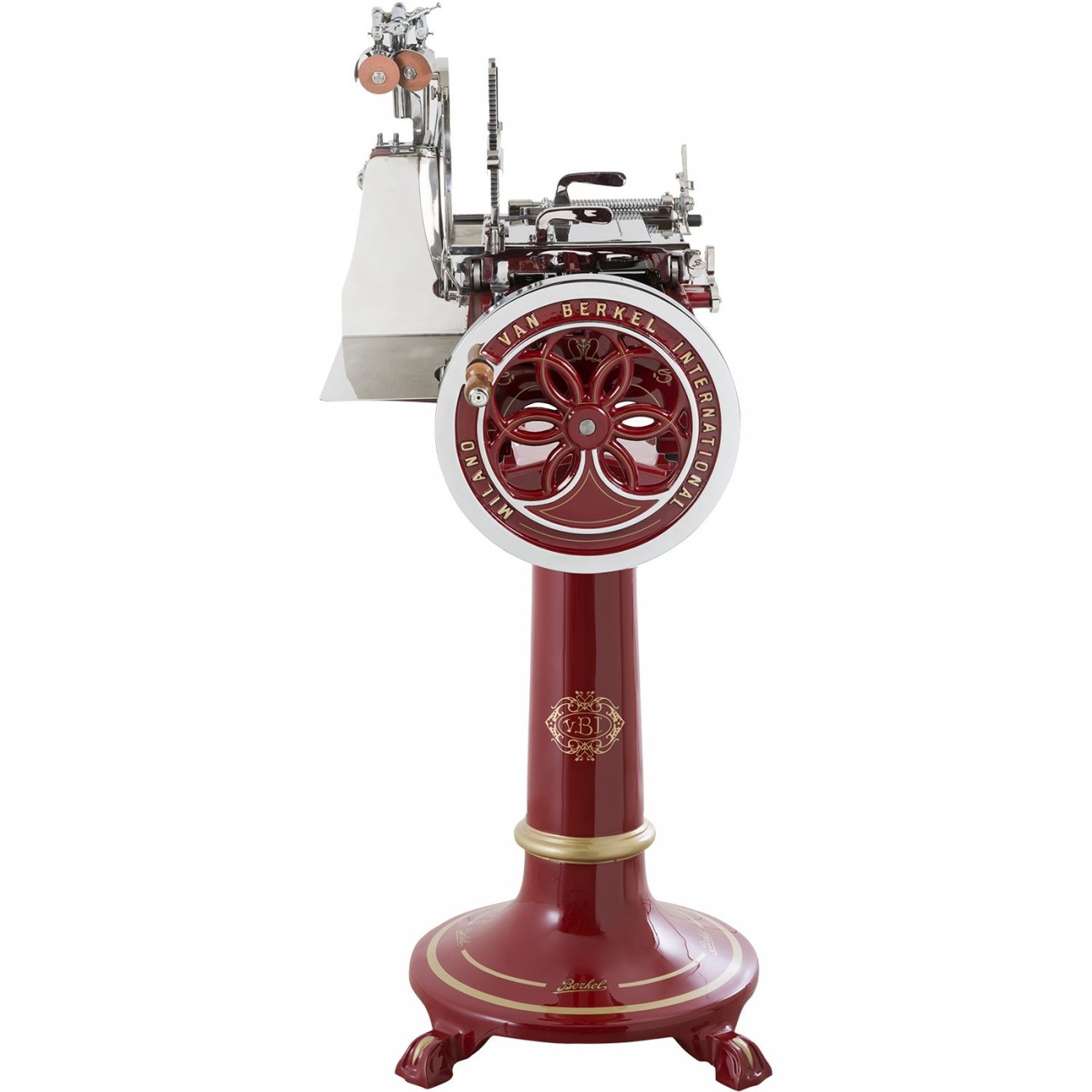 Berkel affettatrice manuale a volano L16 rosso