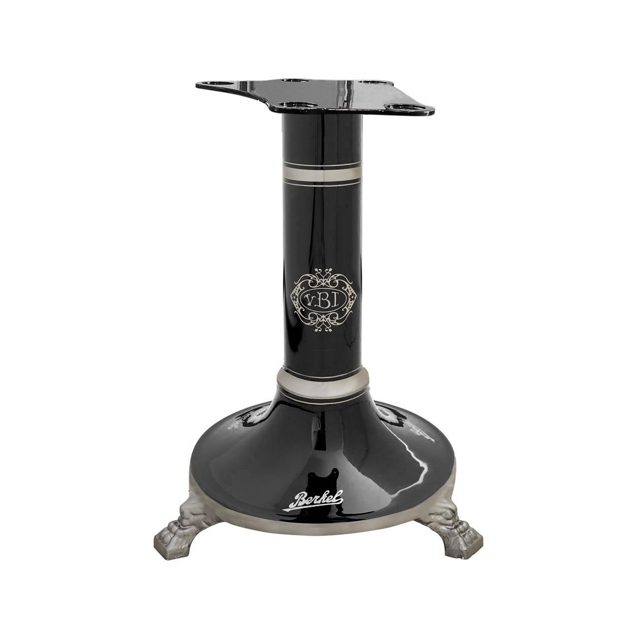 Socle Noir pour trancheuse manuelle à volant B2