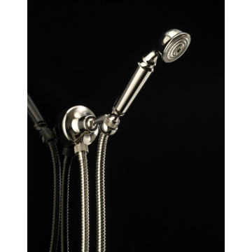 Devon&Devon Tribeca, Flexible shower with wall hook and water connection