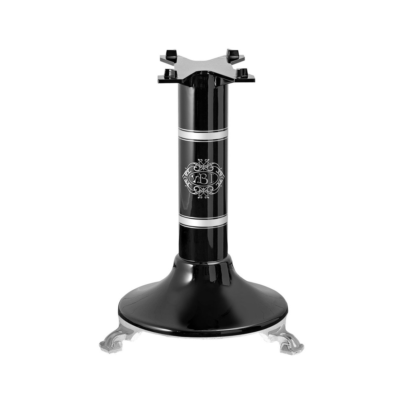 Socle noir pour trancheuse manuelle à volant P15