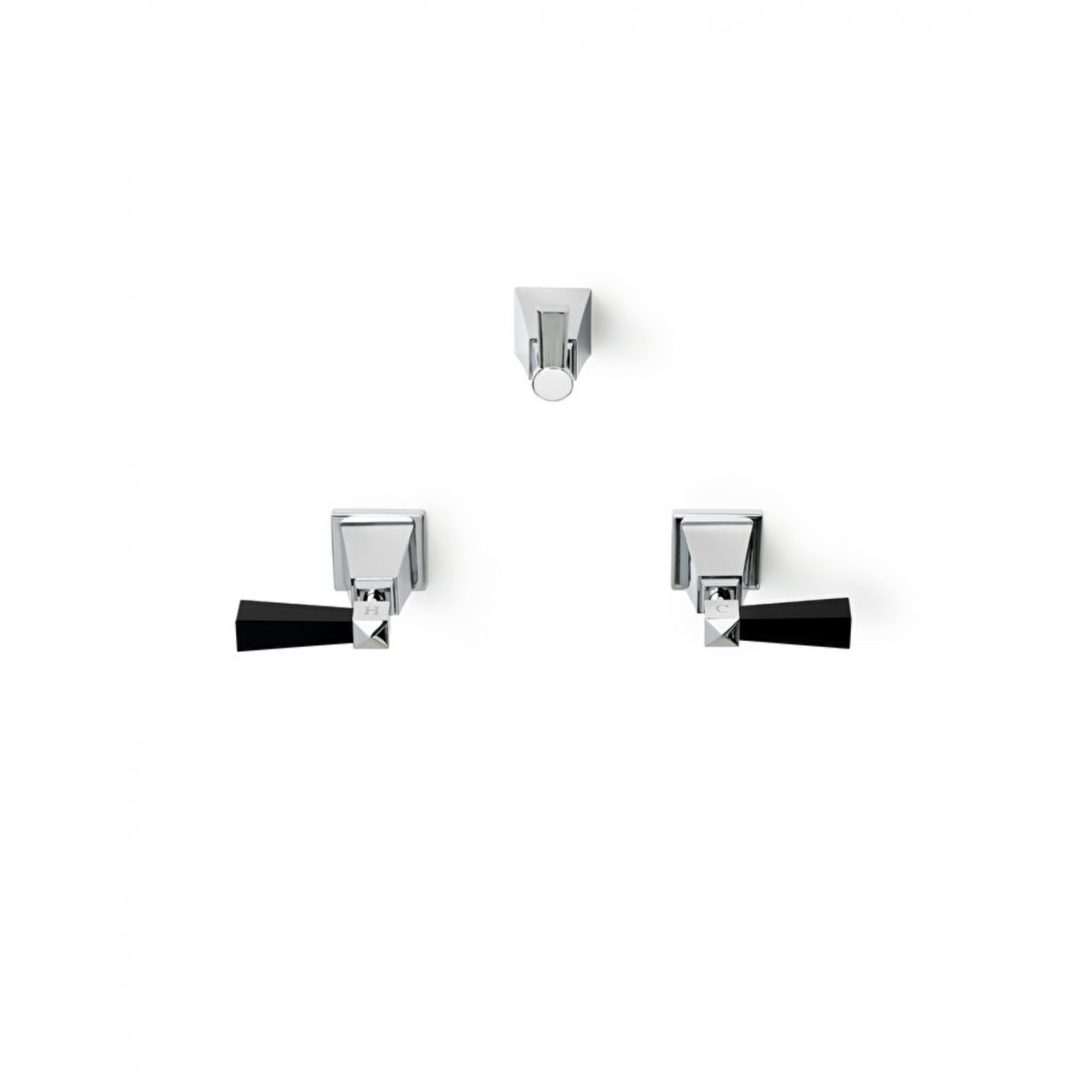 Devon&Devon Vip Time, Stop Taps (Pair) - Black