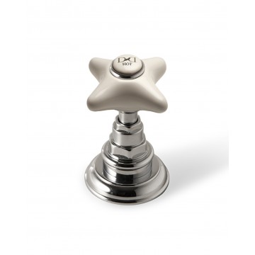 Devon&Devon White Rose, Single stop valve (Hot)