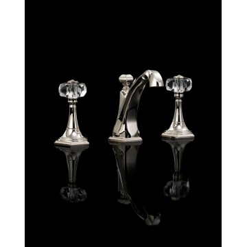 Devon&Devon Gemstone, Batteria lavabo 3 fori con saltarello