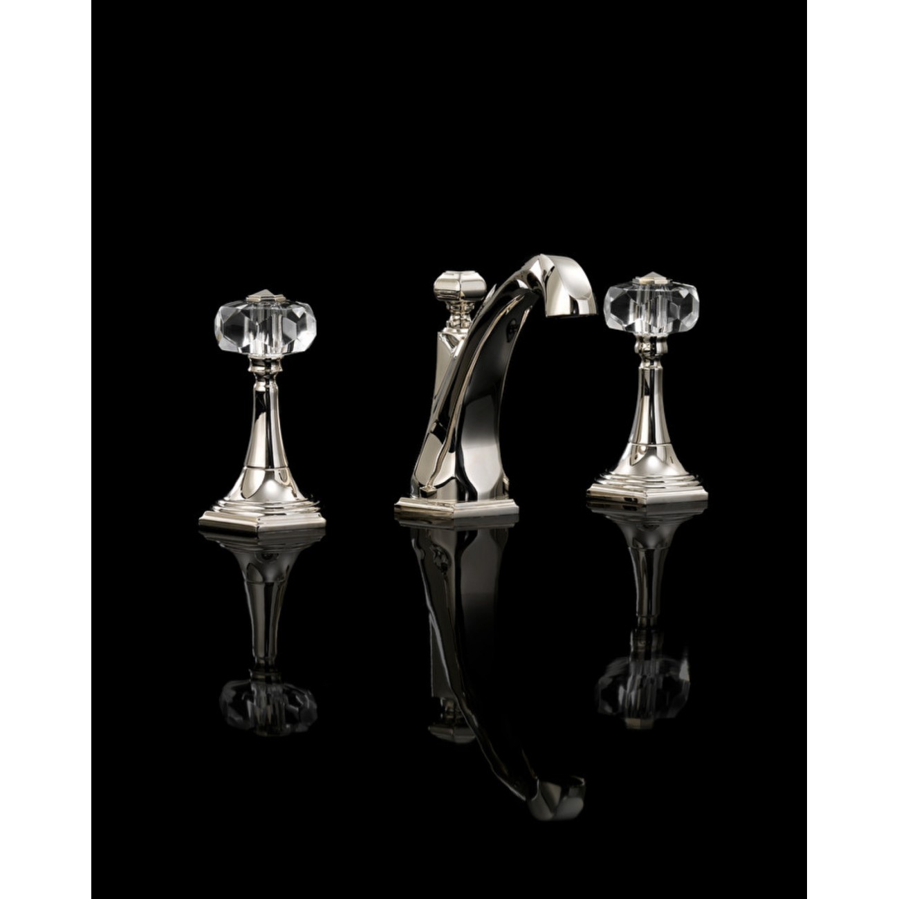 Devon&Devon Gemstone, Batteria lavabo 3 fori con saltarello