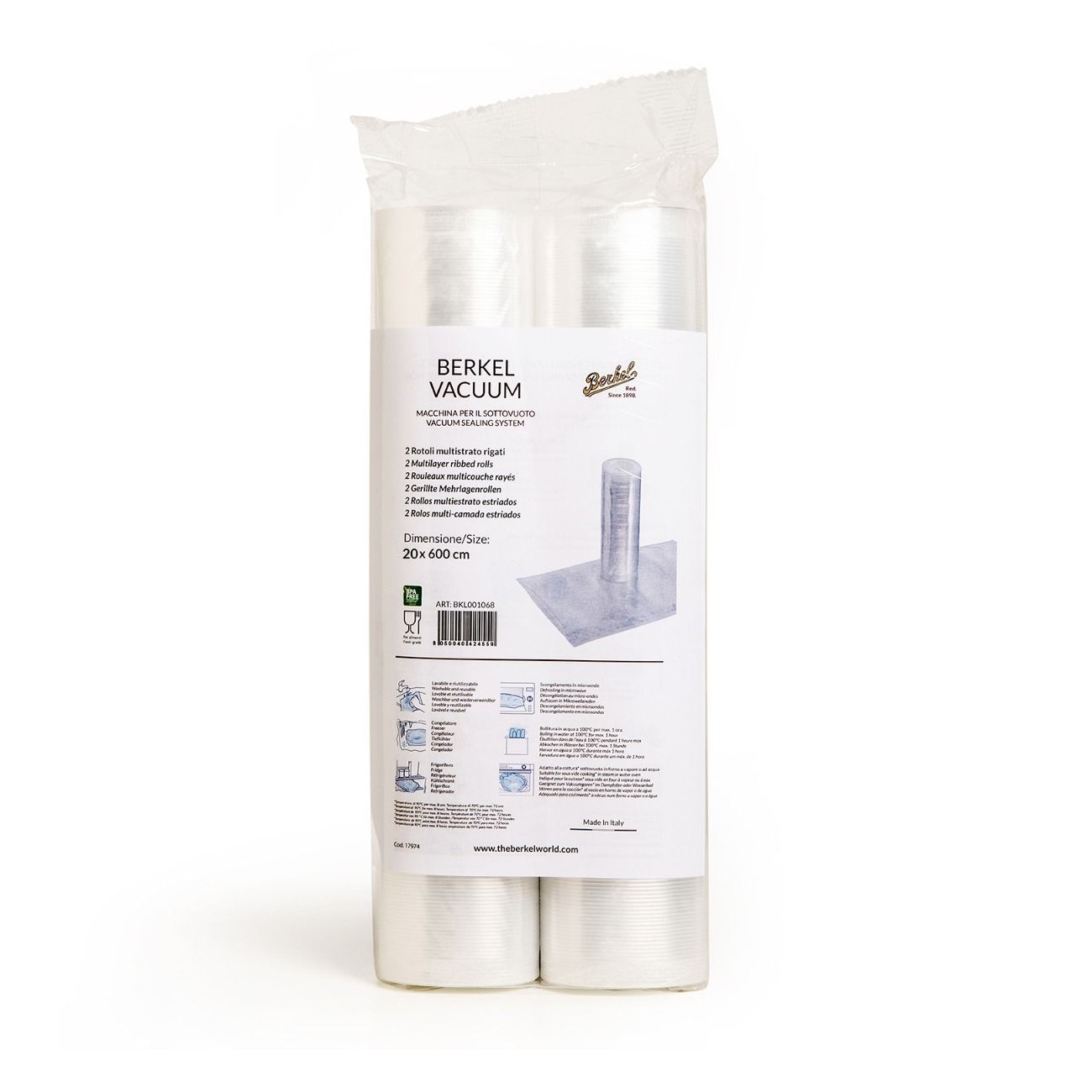 Berkel CONFEZIONE 2 ROTOLI VACUUM