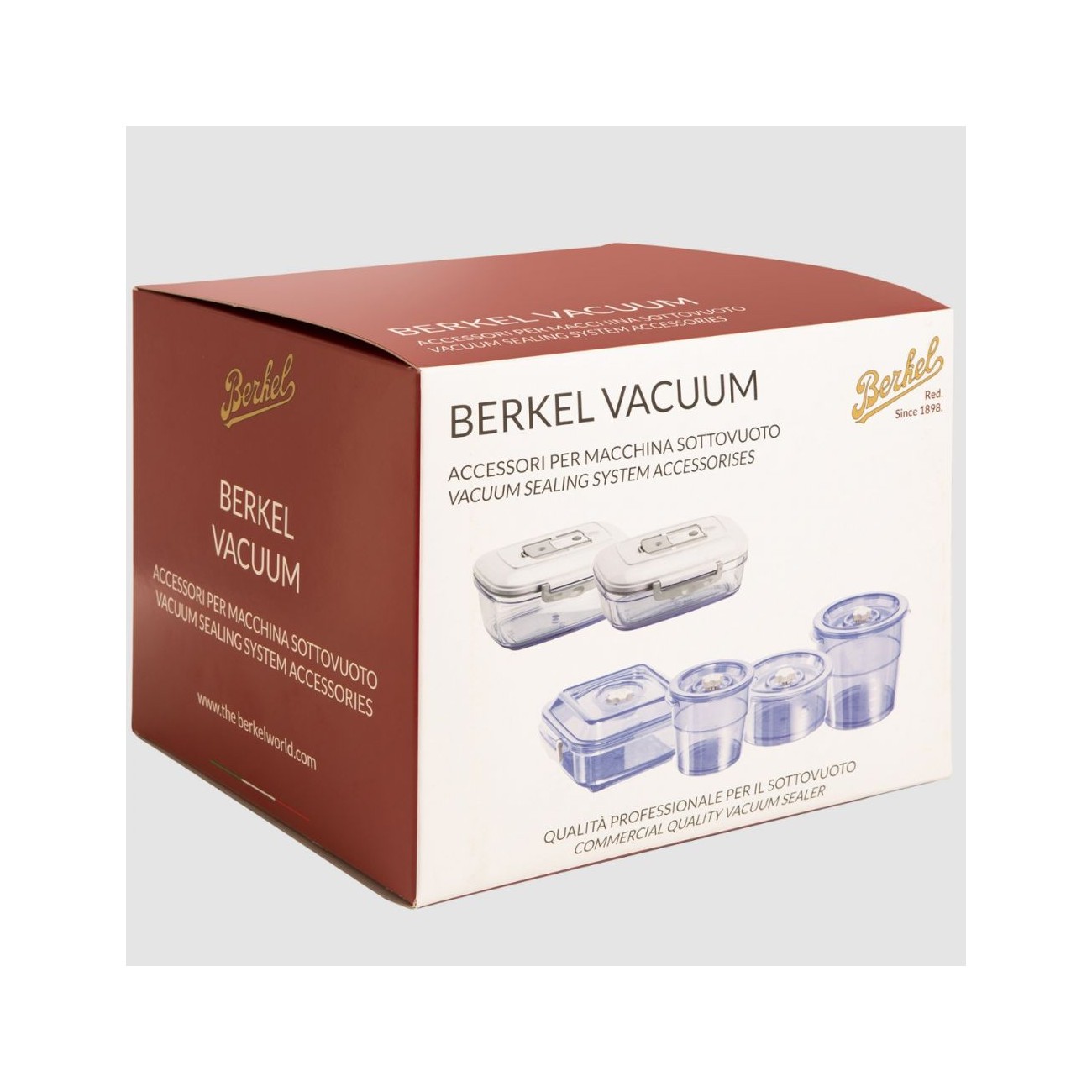 Berkel 1L rectangular vacuum container