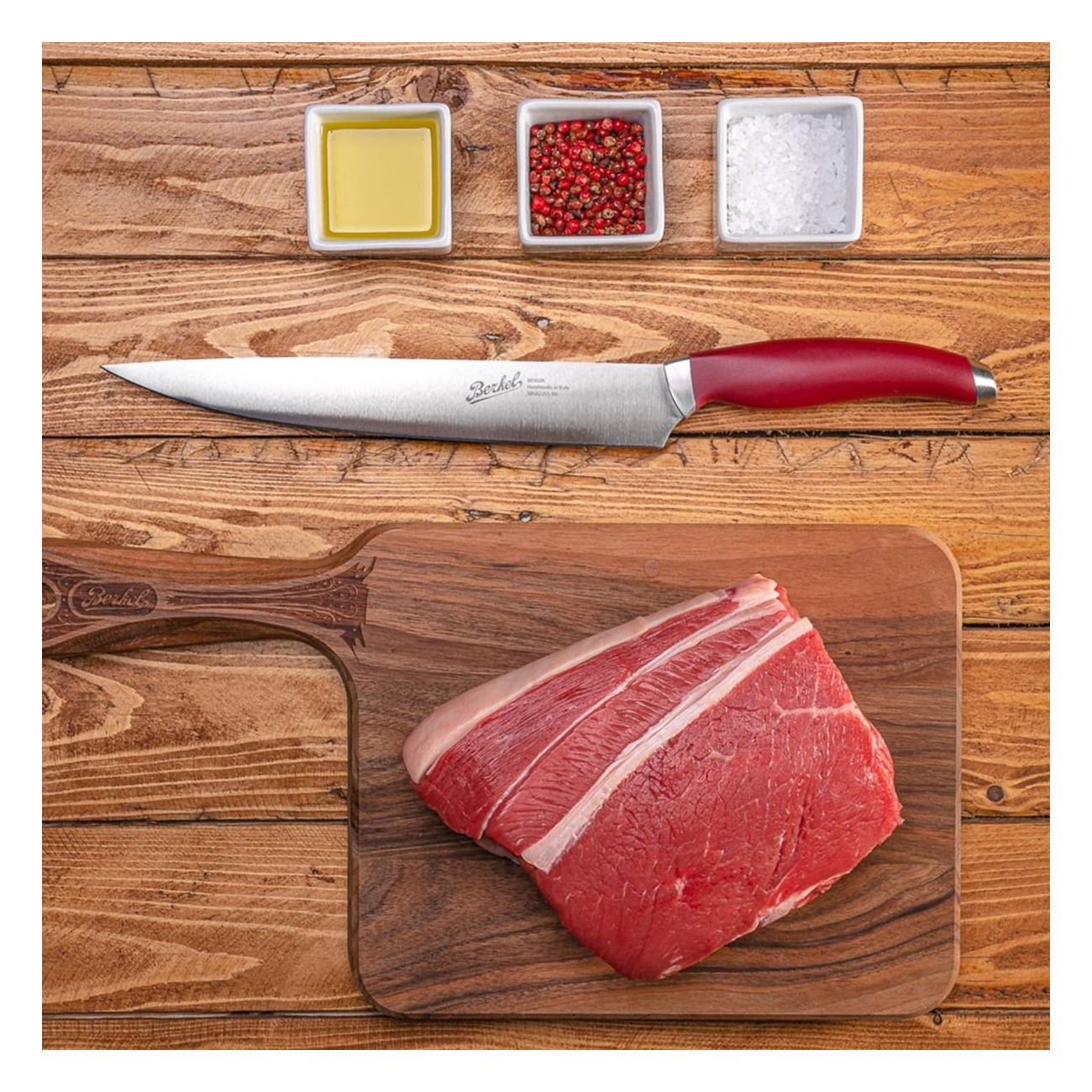 Berkel Teknica Fillet knife 24 cm red