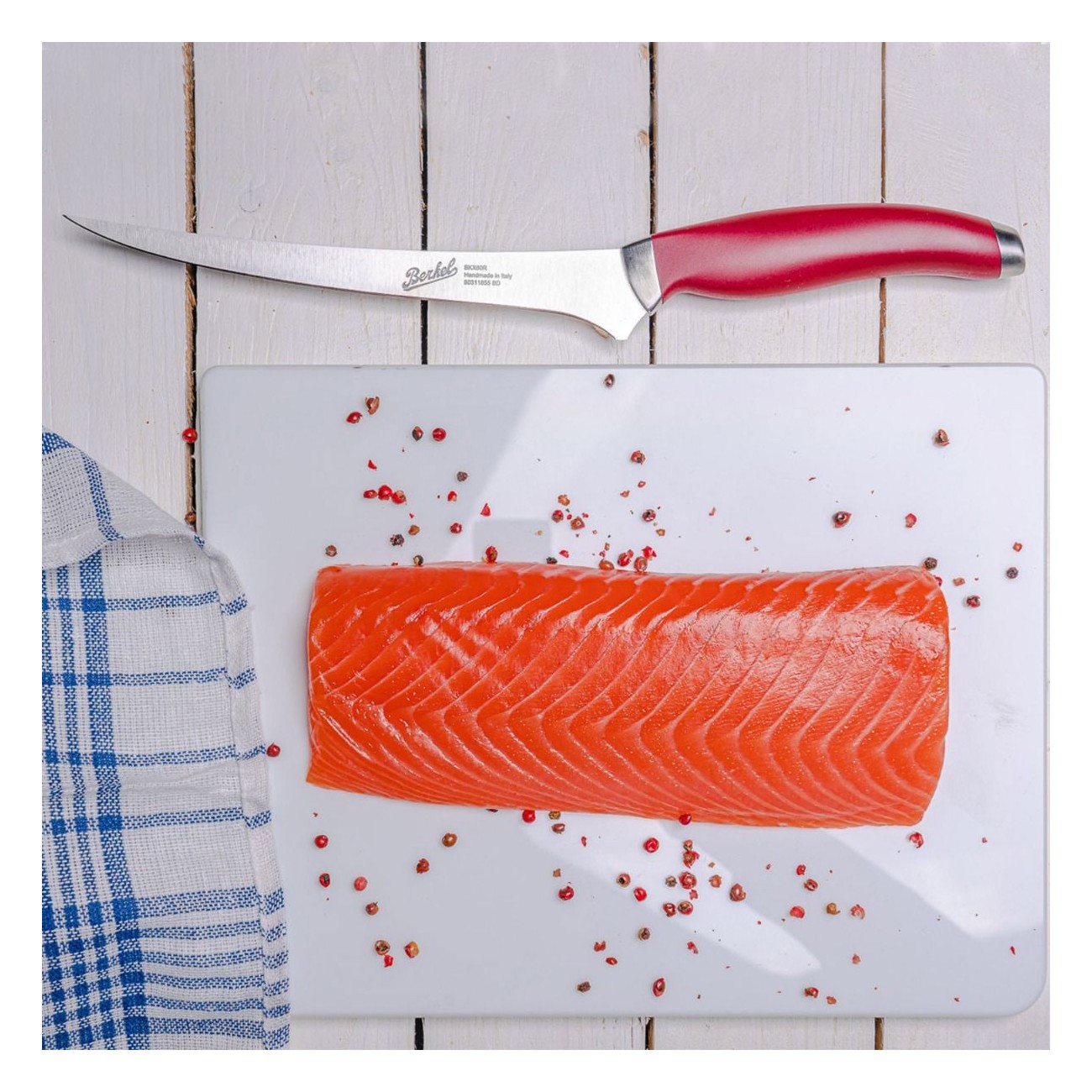 Berkel TEKNICA COLTELLO SFILETTARE 19 CM ROSSO