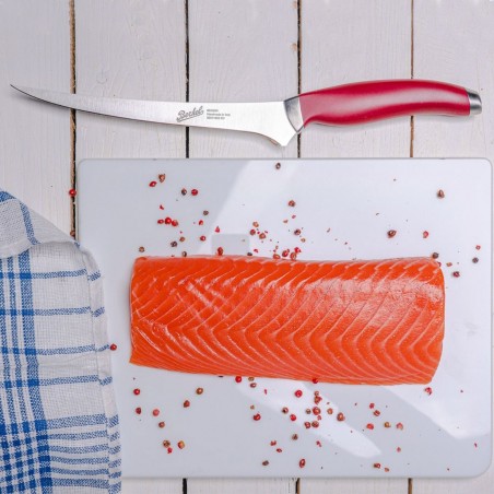 Berkel Teknica filleting knife 19 cm red