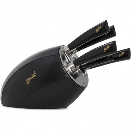 Berkel Sense cuir noir, Ceppo 5 coltelli