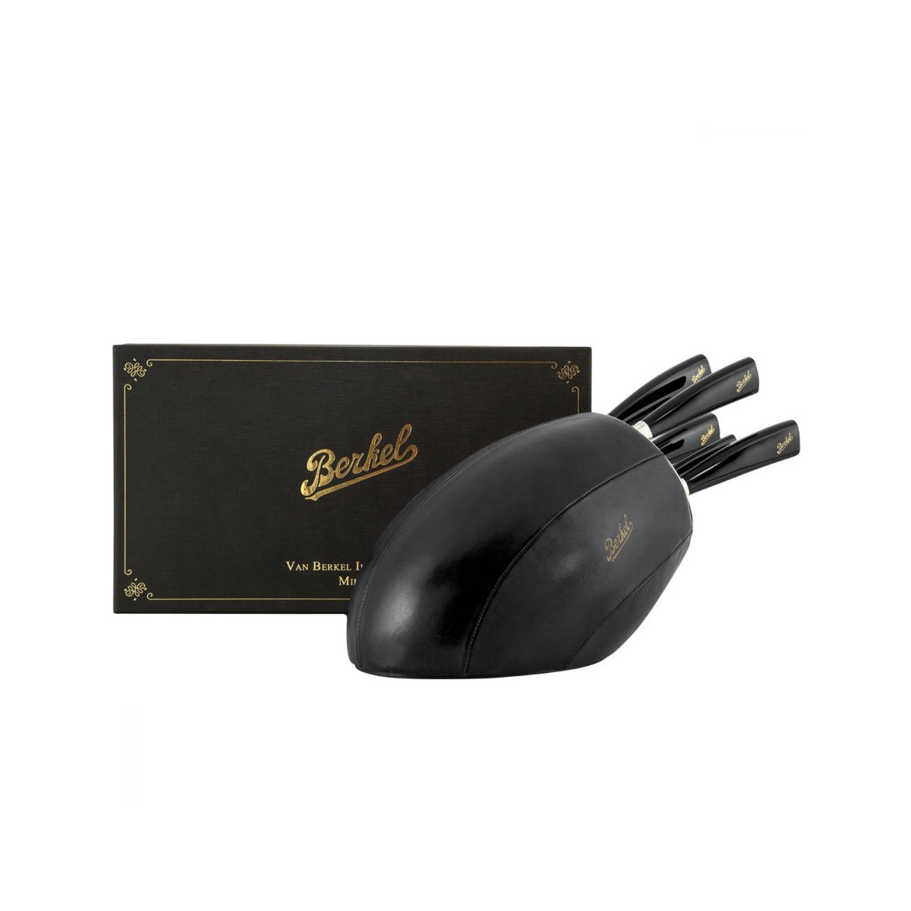 Berkel Sense cuir noir, Ceppo 5 coltelli