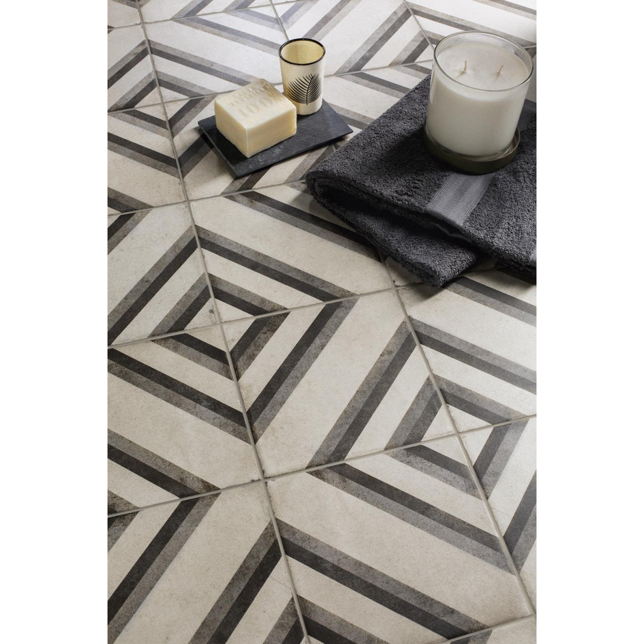 Ragno Ottocento Decoro tappeto 8 talco