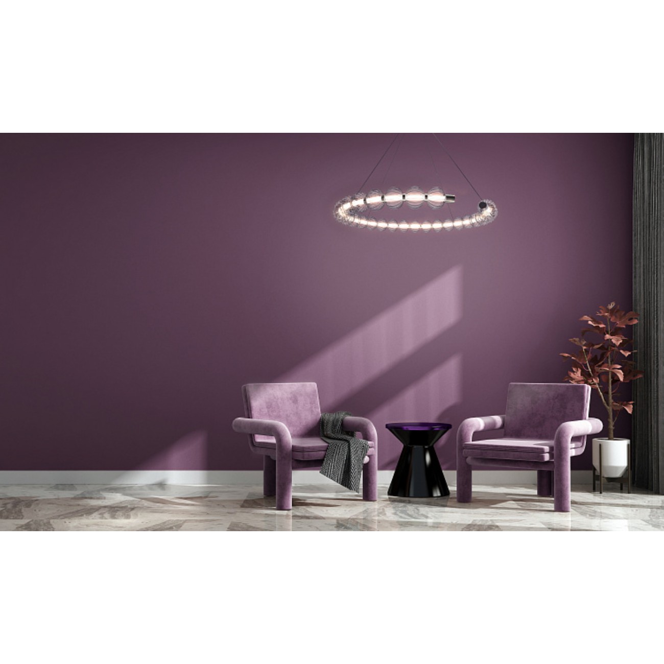 Mytoni Modern, suspension lamp Amulet