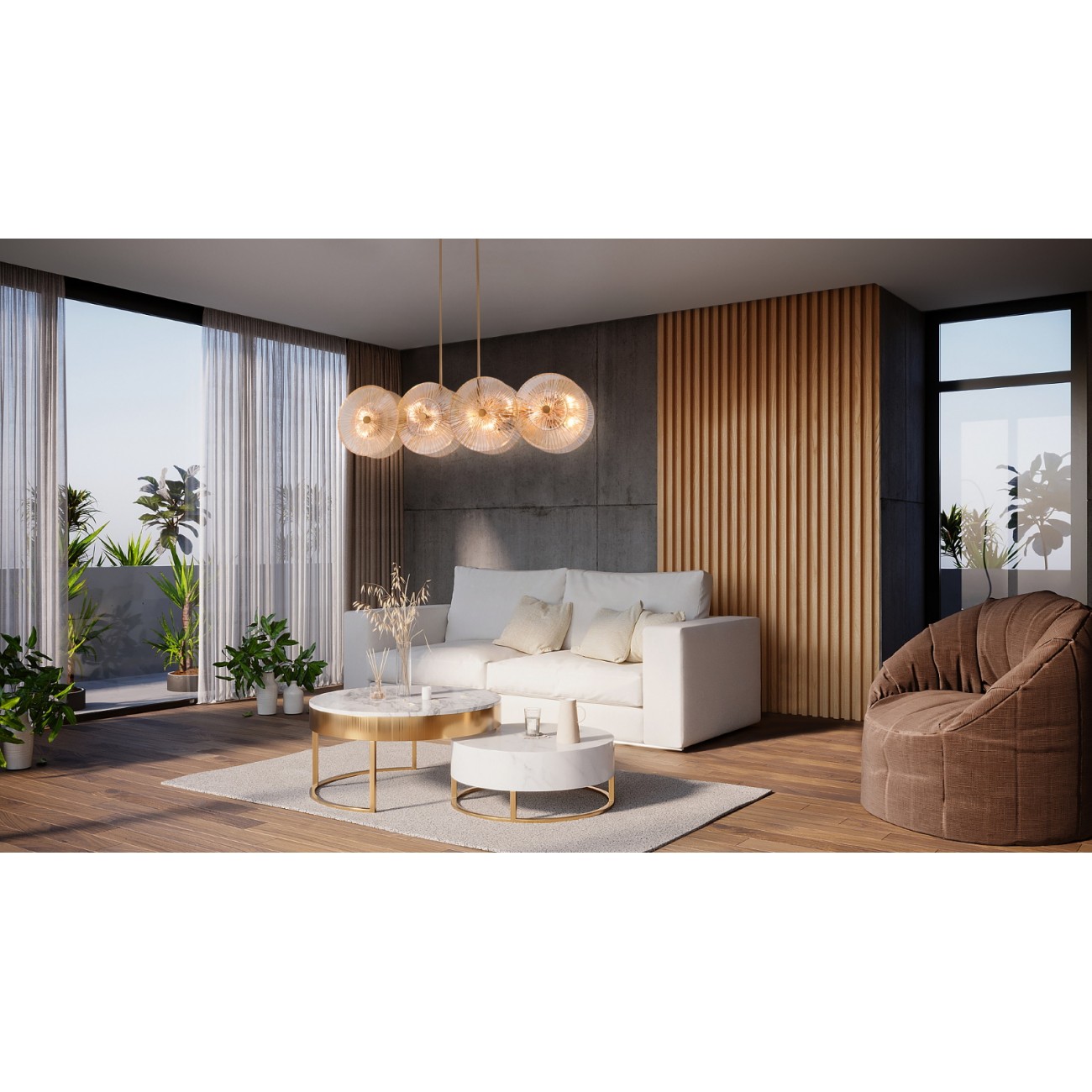 Maytoni Modern, Suspension lamp Aster