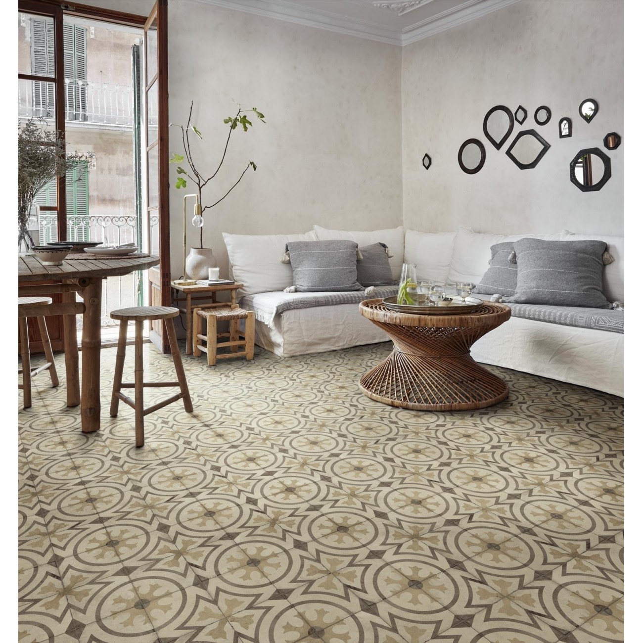 Ragno Ottocento Decoro Tappeto 5 Ambra