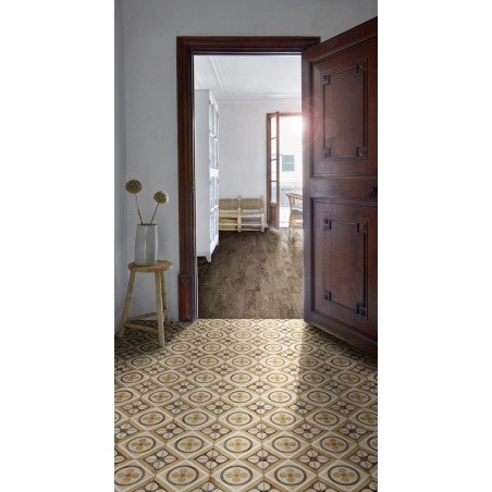 Ragno Ottocento Decoro Tappeto 7 Ambra