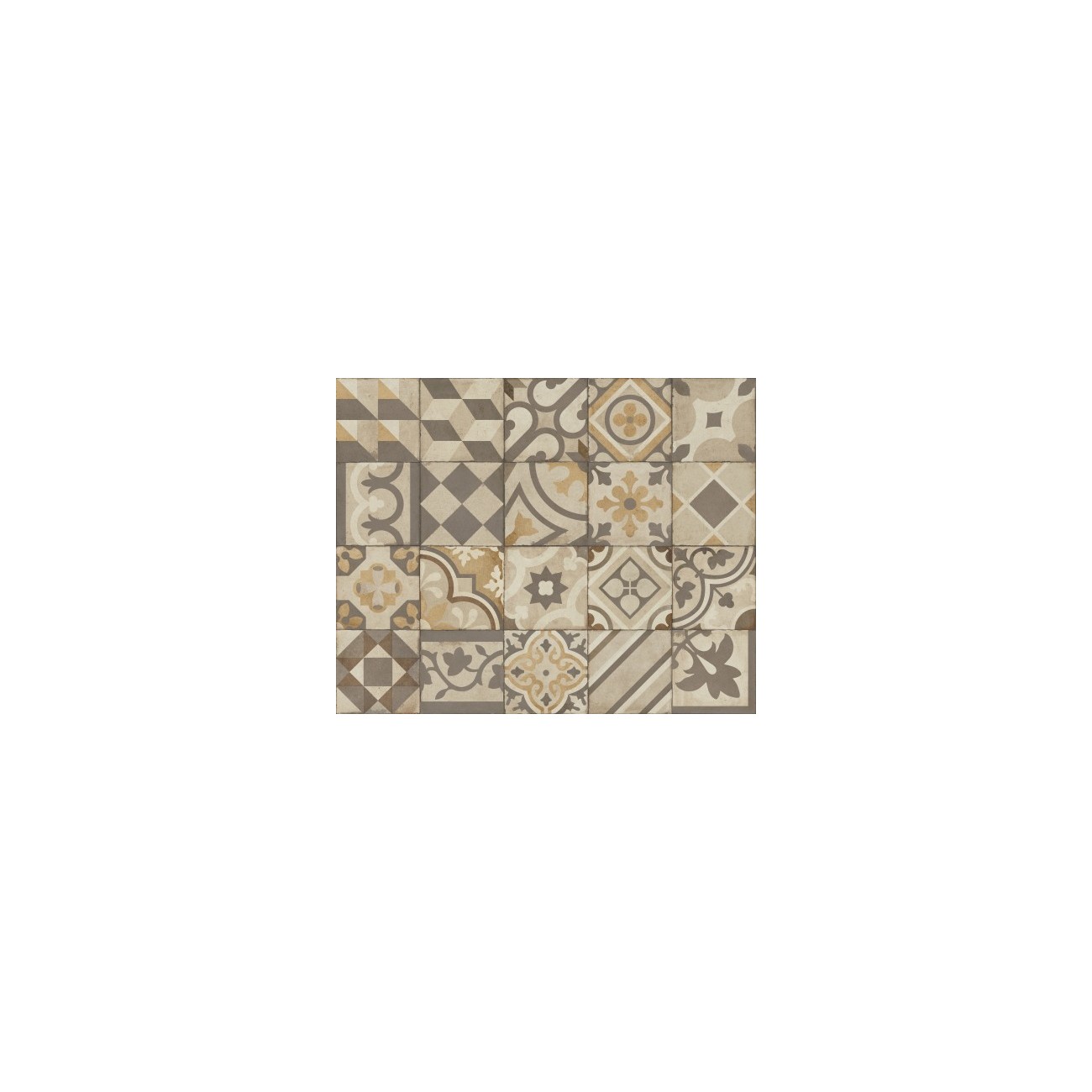 Ragno Ottocento Decoro Mix Ambra