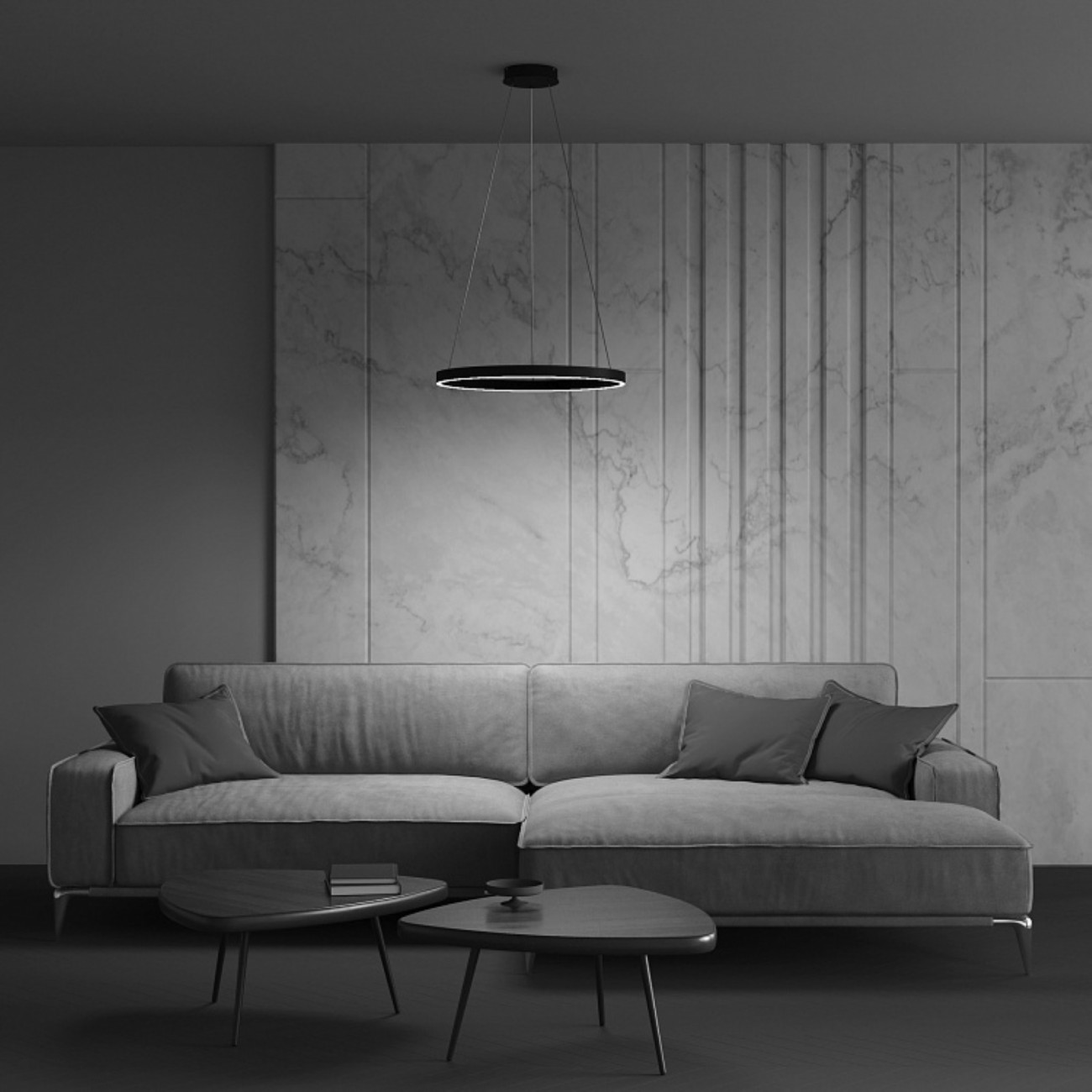 Maytoni Modern, RIM Lampe à suspension