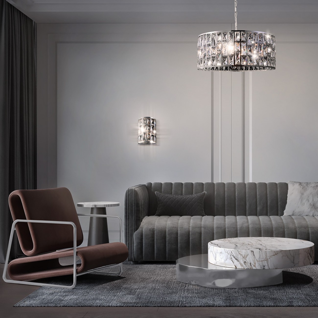 Maytoni Modern Gelid, Suspension lamp