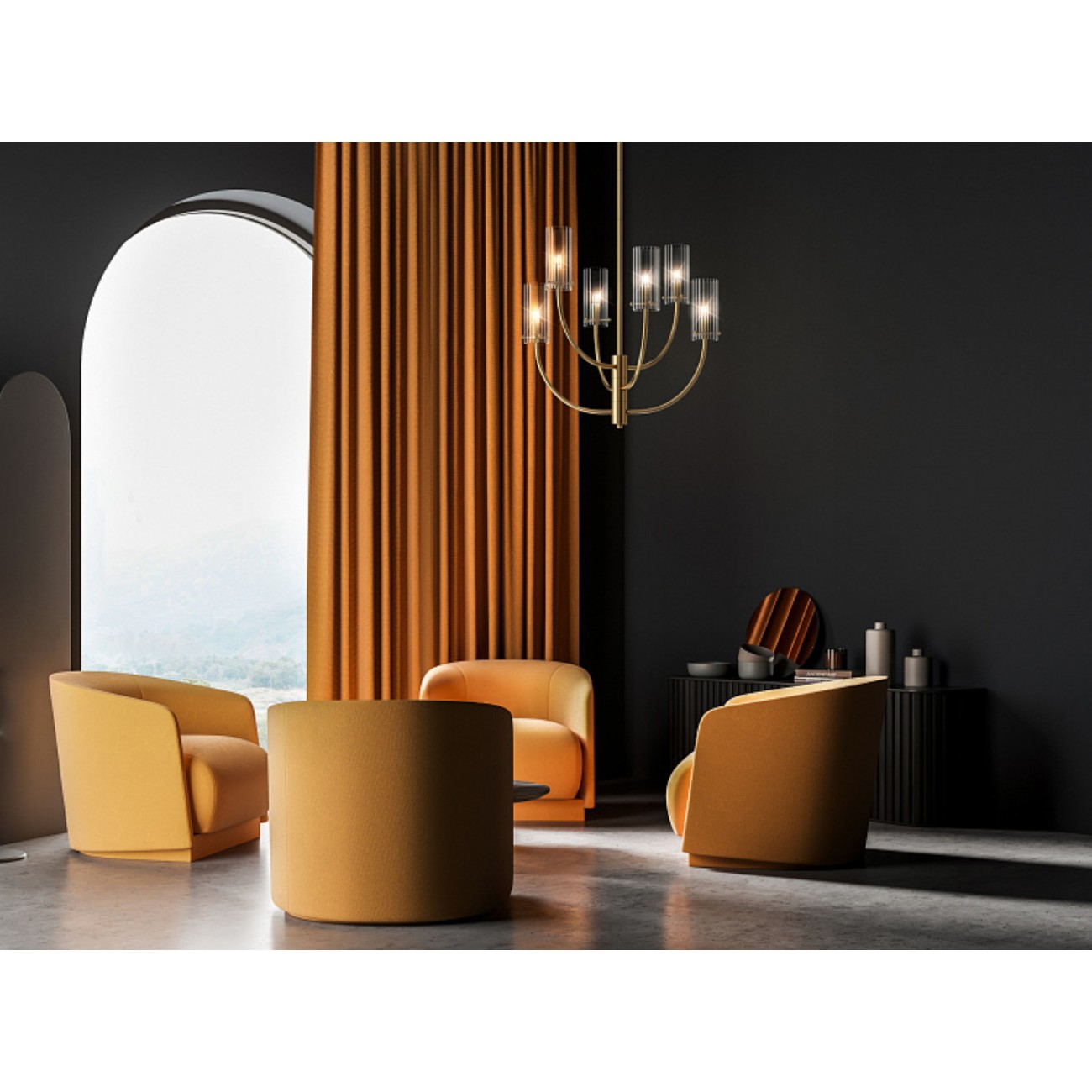 Maytoni Classic, Arco Suspension lamp