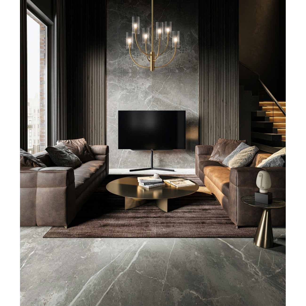 Maytoni Classic, Arco Suspension lamp