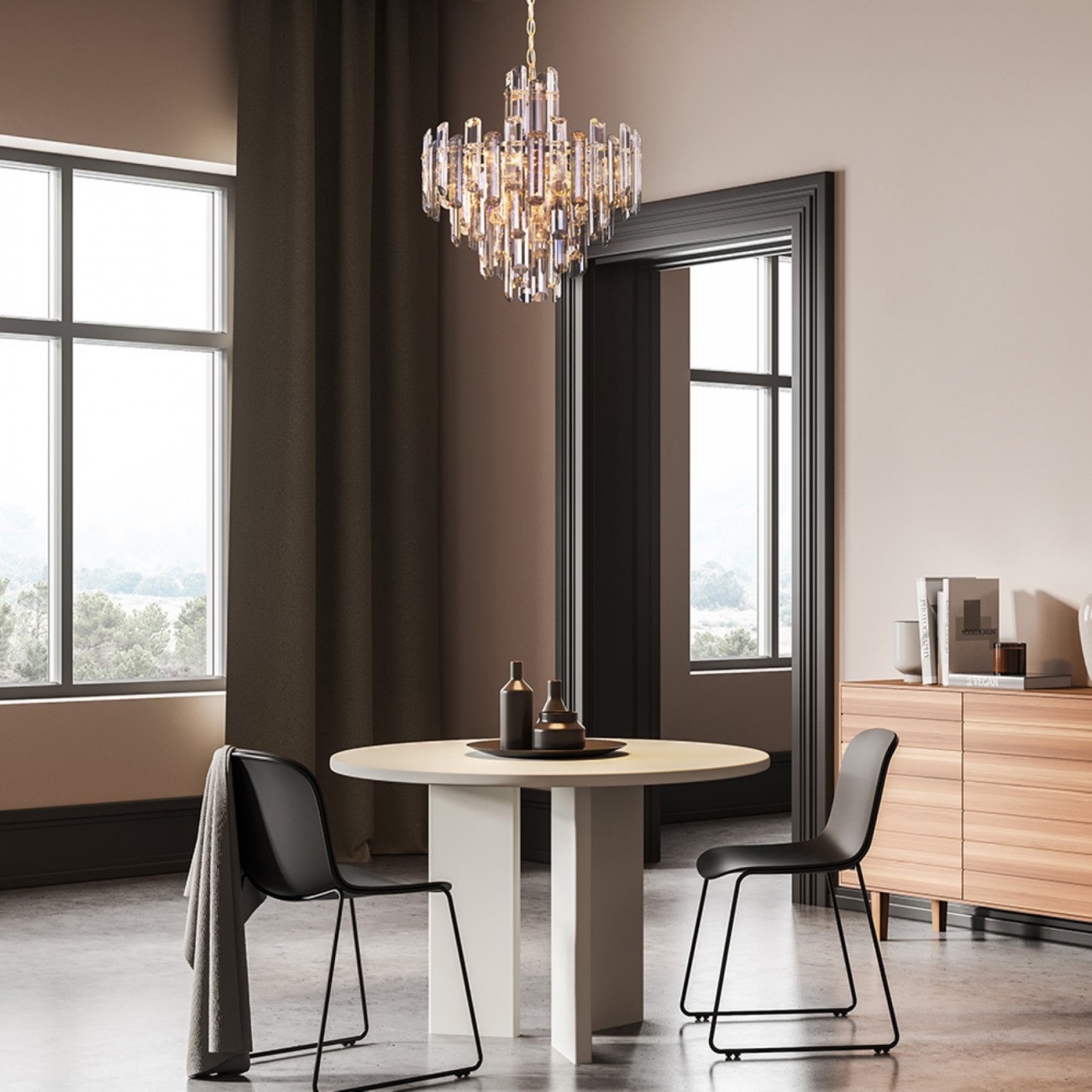 Maytoni Classic, Flare Lampe à suspension