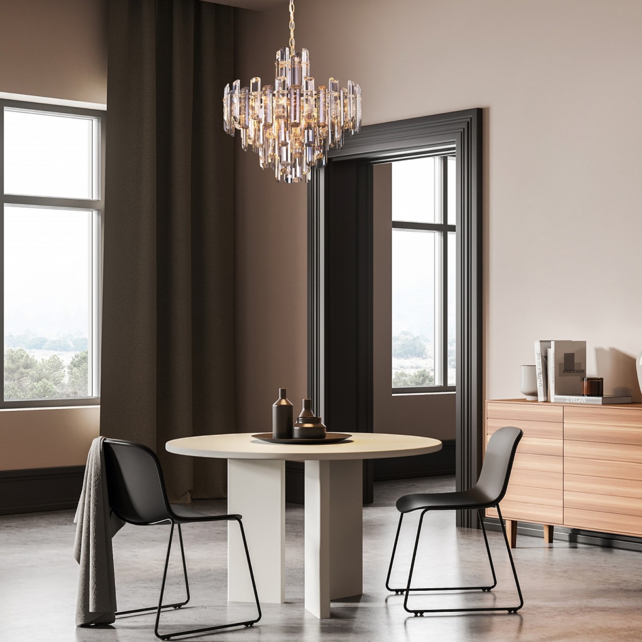 Maytoni Classic, Flare Suspension lamp