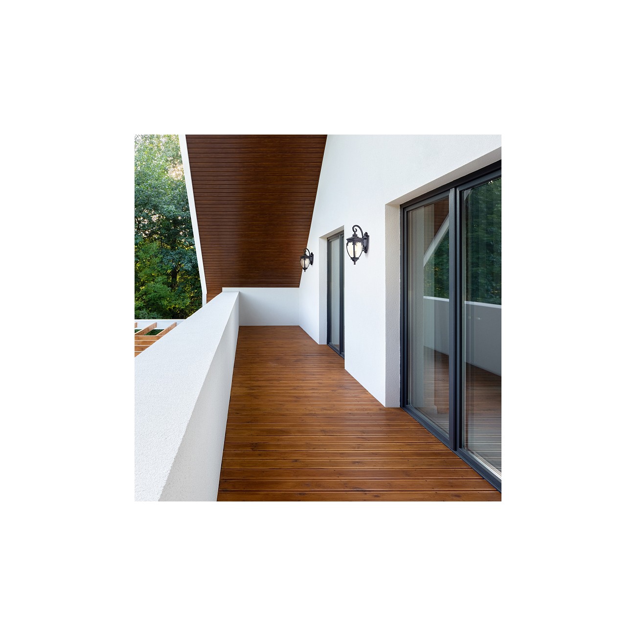 Maytoni Outdoor, Fleur Lampe murale