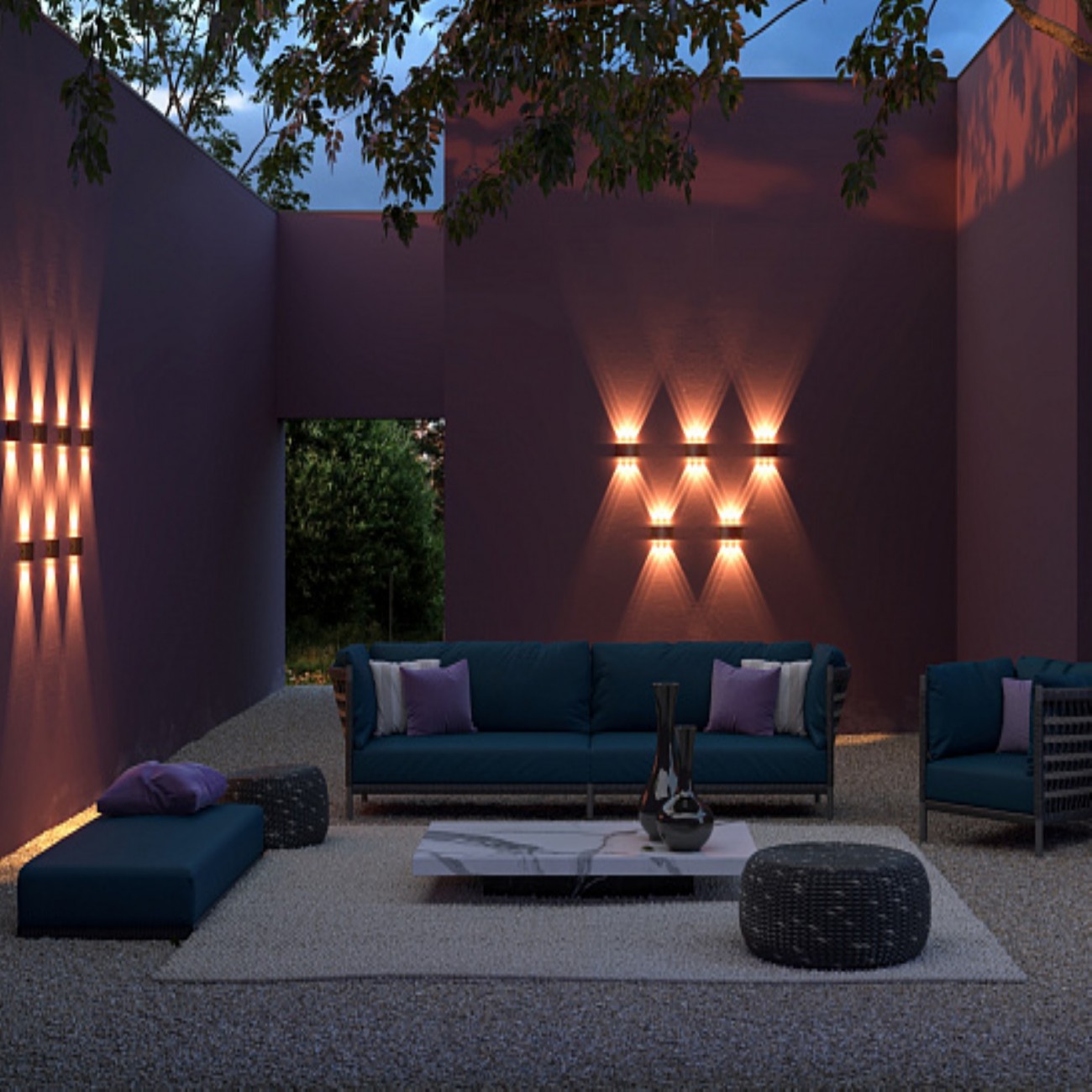 Maytoni Outdoor, Strato lampe murale