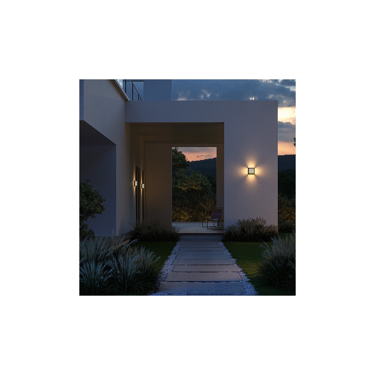 Maytoni Outdoor, Downing Street Lampada da parete