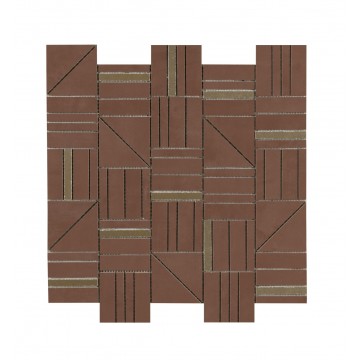 Ragno Resina Mosaico Forme Terracotta