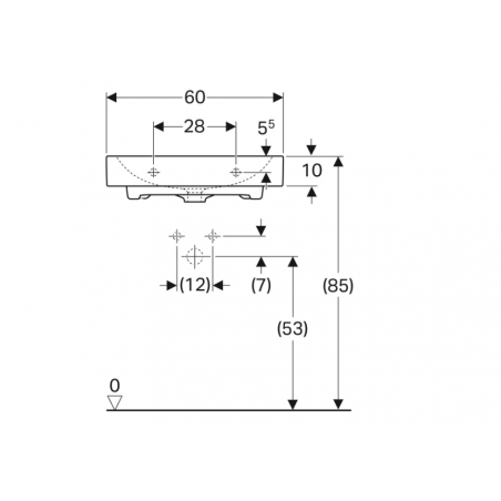 Geberit Citterio, Lavabo