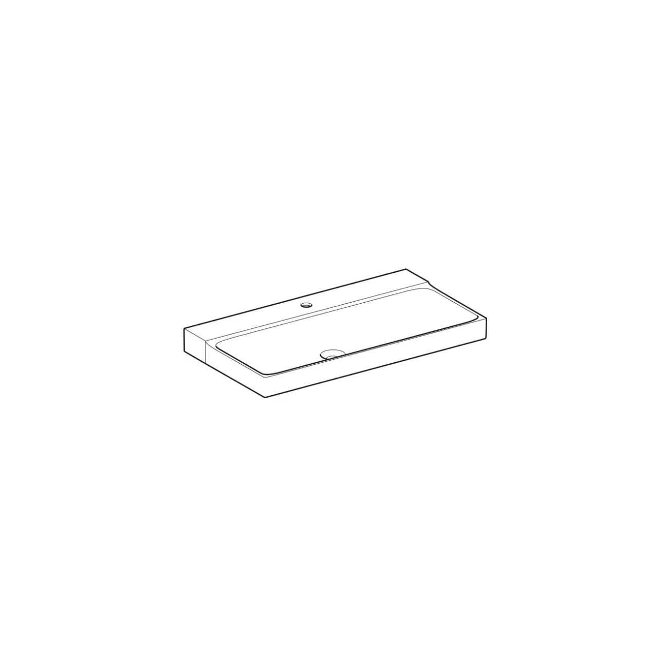 Geberit Xeno², Washbasin cm 90