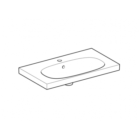 Geberit Acanto, Lavabo standard