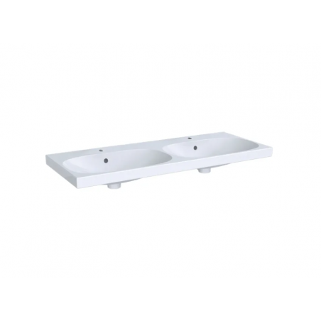 Geberit Acanto, Double washbasin 120 cm